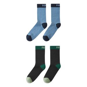Dječje čarape s dodatkom vune Reima Parit 2-pack 5300309A
