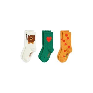 Dječje čarape Mini Rodini Bear 3-pack boja: zelena, 25760116