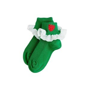 Dječje čarape Mini Rodini Strawberry boja: zelena, 25760131