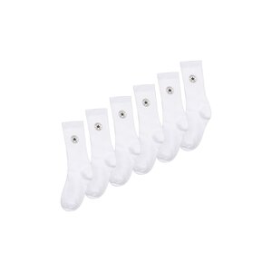 Dječje čarape Converse 6-pack boja: bijela, BC0402