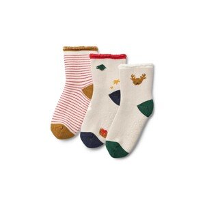 Dječje čarape Liewood Eloy Baby Socks 3-Pack boja: bež, LW20015