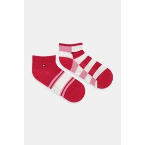 Dječje čarape Tommy Hilfiger 2-pack boja: ružičasta, 701236327