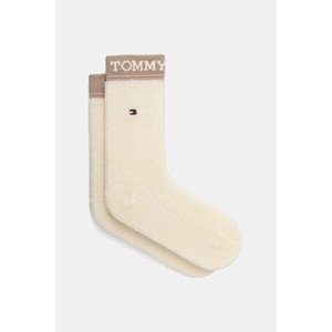 Dječje čarape Tommy Hilfiger boja: bež, 701236328