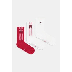 Dječje čarape Tommy Hilfiger 3-pack boja: ružičasta, 701236331