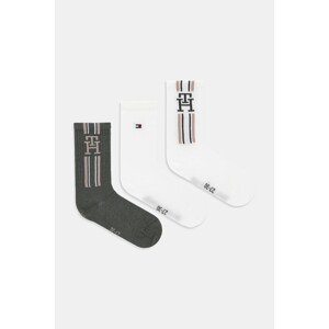 Dječje čarape Tommy Hilfiger 3-pack boja: zelena, 701236331
