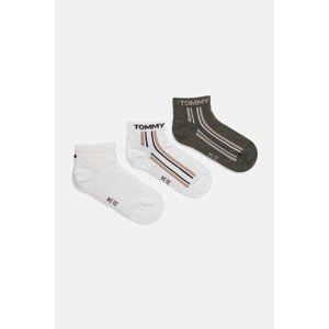 Dječje čarape Tommy Hilfiger 3-pack boja: zelena, 701236332