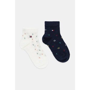 Dječje čarape Tommy Hilfiger 2-pack boja: tamno plava, 701236335