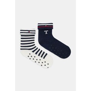 Dječje čarape Tommy Hilfiger 2-pack boja: tamno plava, 701236337