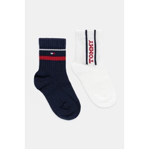 Dječje čarape Tommy Hilfiger 2-pack boja: tamno plava, 701236339
