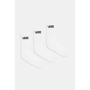 Čarape Vans 3-pack boja: bijela, VN000QBVWHT1
