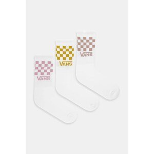 Čarape Vans 3-pack boja: bijela, VN000QBUEN71