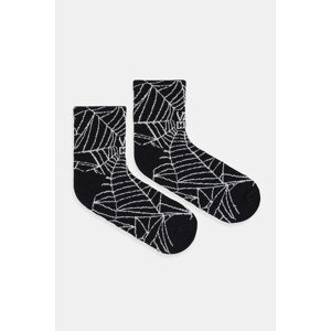 Čarape Vans boja: crna, VN000PKVBLK1