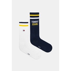 Čarape Tommy Jeans 2-pack boja: tamno plava, 701236466