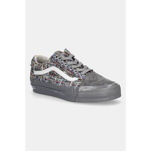 Tenisice Vans LX Old Skool boja: siva, VN000D9V85T1