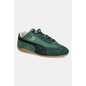 Tenisice od brušene kože Puma Speedcat boja: zelena, 406329