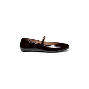 Kožne balerinke Geox D PALMARIA boja: bordo, D56MUA 00067 C7011