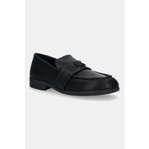 Mokasinke Armani Exchange boja: crna, ravni potplat, XW001635 AF13876 UC001