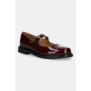 Kožne balerinke Kenzo Meari Mary Jane boja: bordo, FF62BA710L69.22