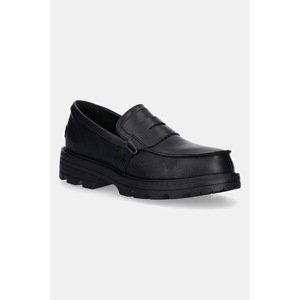 Kožne mokasinke Sorel REVEL AVE LOAFER boja: crna, s platformom, 2144851010