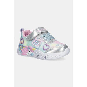 Dječje tenisice Skechers UNICORN CHARMER - LIL HEART S boja: srebrna, 303064N