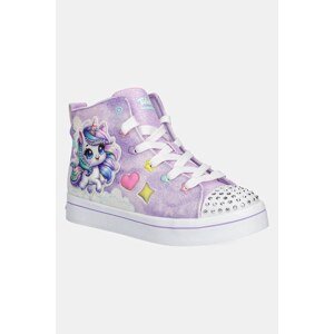 Dječje tenisice Skechers TWI-LITES 2.0 - UNICORN GLAM boja: ljubičasta, 314378L