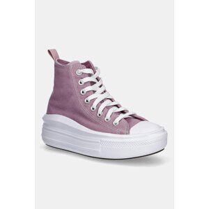 Tenisice Converse CHUCK TAYLOR ALL STAR MOVE boja: ružičasta, A13128C