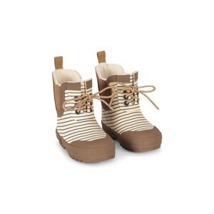 Dječje gumene čizme Konges Sløjd THERMO BOOTS PRINT boja: bež, KS103543