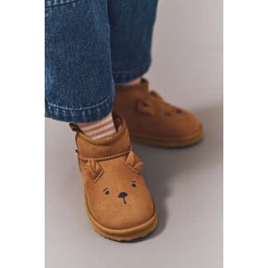 Zimska obuća Liewood Alban Bear Shoes boja: smeđa, LW20236