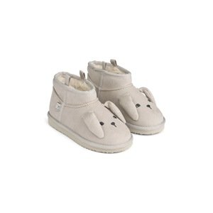 Zimska obuća Liewood Alban Rabbit Shoes boja: siva, LW20348