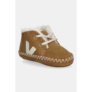 Cipele od brušene kože za bebe Veja Baby Winter Light ZZ boja: smeđa, BA0321030