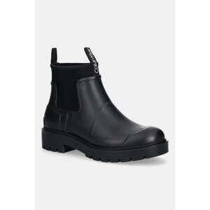 Gležnjače Calvin Klein COMBAT RAIN BOOT boja: crna, YM0YM01376