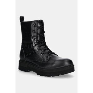 Kožne cipele Versace Jeans Couture boja: crna, 79YA3S39 ZPB22 899