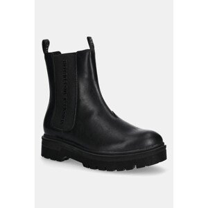 Gležnjače Versace Jeans Couture boja: crna, 79YA3S47 ZSC74 899
