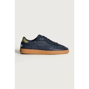 Kožne tenisice Hoff ALLEY NAVY BLUE MAN boja: tamno plava, 22562608