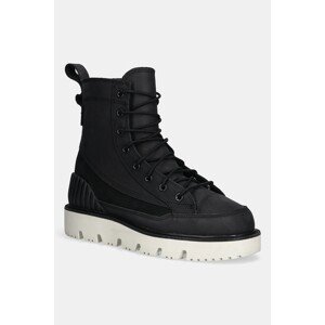 Čizme od nubuka Converse Chuck 70 Rugged boja: crna, A14190C
