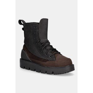 Čizme od nubuka Converse Chuck 70 Rugged boja: smeđa, A14191C