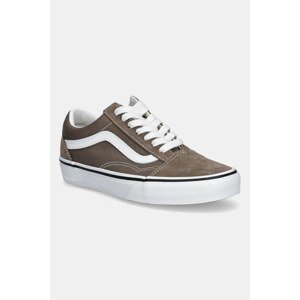 Tenisice Vans Old Skool boja: smeđa, VN000D7Z1NU1