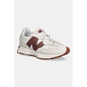 Kožne tenisice New Balance 327 boja: bež, U327WKM