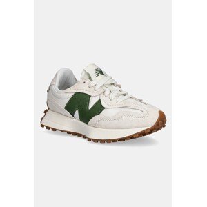 Kožne tenisice New Balance 327 boja: bež, U327WKN
