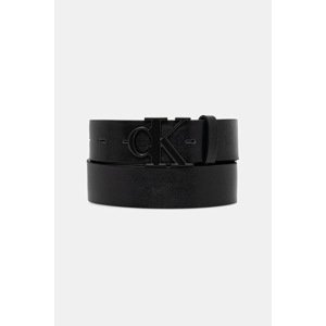 Kožni remen Calvin Klein za muškarce, boja: crna, LV04D7016G