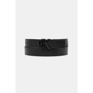 Dvostrani remen Calvin Klein za muškarce, boja: crna, LV04D7021G