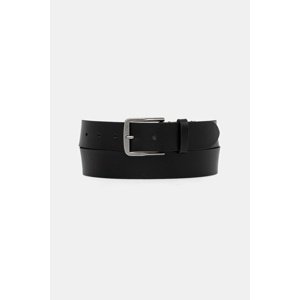 Kožni remen Calvin Klein za muškarce, boja: crna, LV04D7055G
