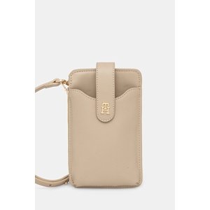 Novčanik Tommy Hilfiger boja: bež, AW0AW17751