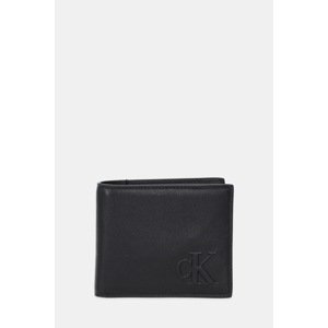 Kožni novčanik Calvin Klein za muškarce, boja: crna, LV04G1072G