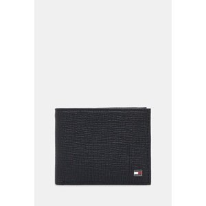 Kožni novčanik Tommy Hilfiger za muškarce, boja: tamno plava, AM0AM13708