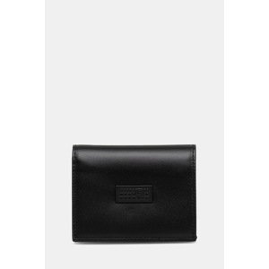 Kožni novčanik MM6 Maison Margiela boja: crna, SA5UI0015.P8622.T8013