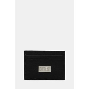 Kožni etui za kartice MM6 Maison Margiela boja: crna, SA5UI0026.P8332.T8013