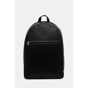 Ruksak Tommy Hilfiger za muškarce, boja: crna, veliki, bez uzorka, AM0AM13659