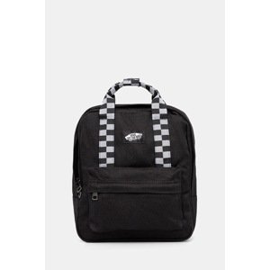 Ruksak Vans boja: crna, mali, s uzorkom, VN000HDFY281