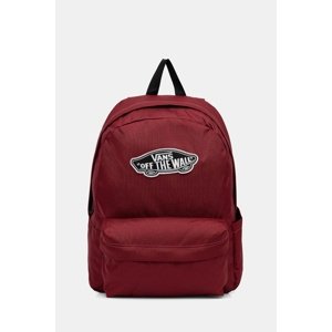 Ruksak Vans boja: bordo, veliki, s aplikacijom, VN000H4YBRD1